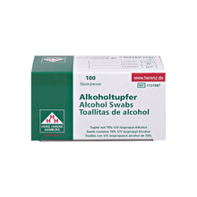 Alkoholvattpinde, æske med 100 stk.