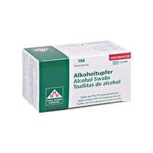 Alkoholvattpinde, æske med 100 stk.