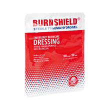 Burnshield hydrogel-skumforbinding, steril, 10 x 10 cm