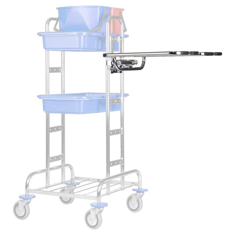 VERMOP holderramme 2X70 L, foldbar, forkromet, 58 x 47 x 19 cm