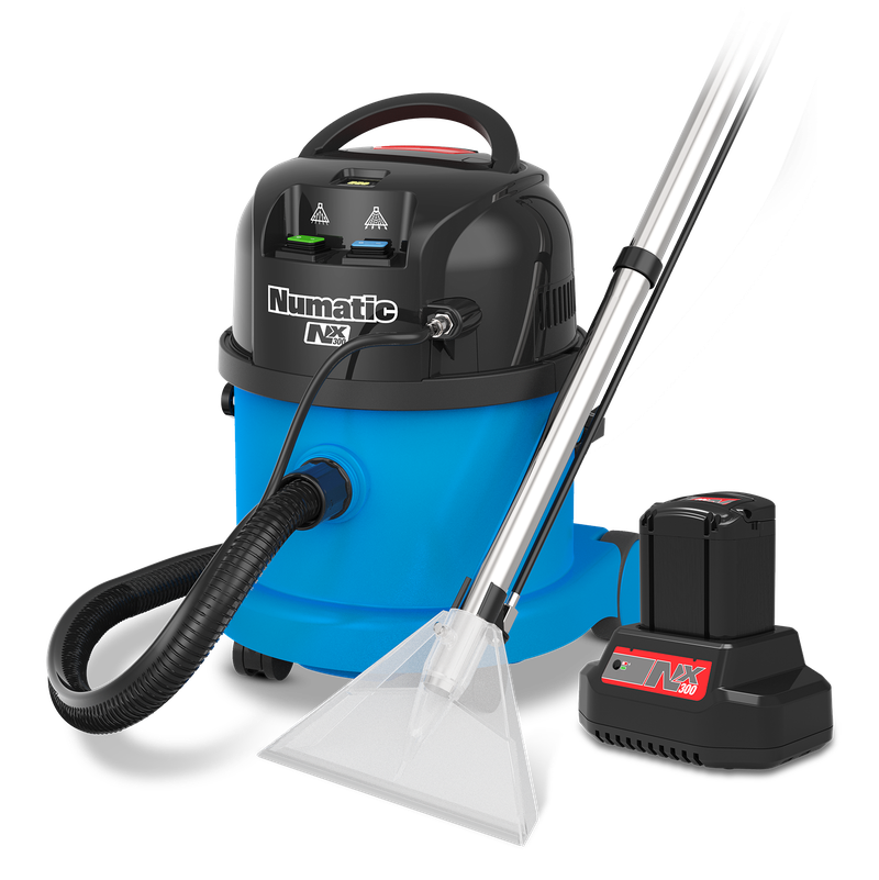 Numatisk batterisprayudsugningsenhed CTB370NX/1 Tæppe, blå, tilbehørssæt A40B(B) | Pakke (1 stk)