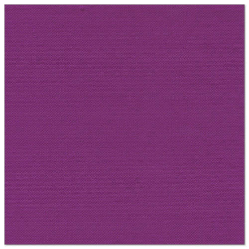 En ensfarvet violet rektangulær serviet fra PAPSTAR GmbH, "ROYAL Collection" 20 servietter (1/4-fals, 40x40 cm), afbildet på hvid baggrund - ideel til en stilfuld borddekoration.