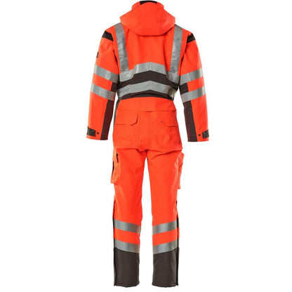 MASCOT® Safara vinterkombination, hi-vis rød/mørk antracit