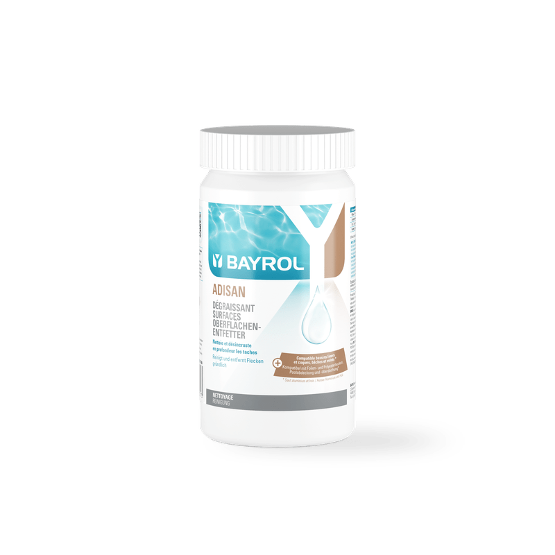 BAYROL Adisan kantrens 1 kg Meget effektive granulat til rengøring af pools