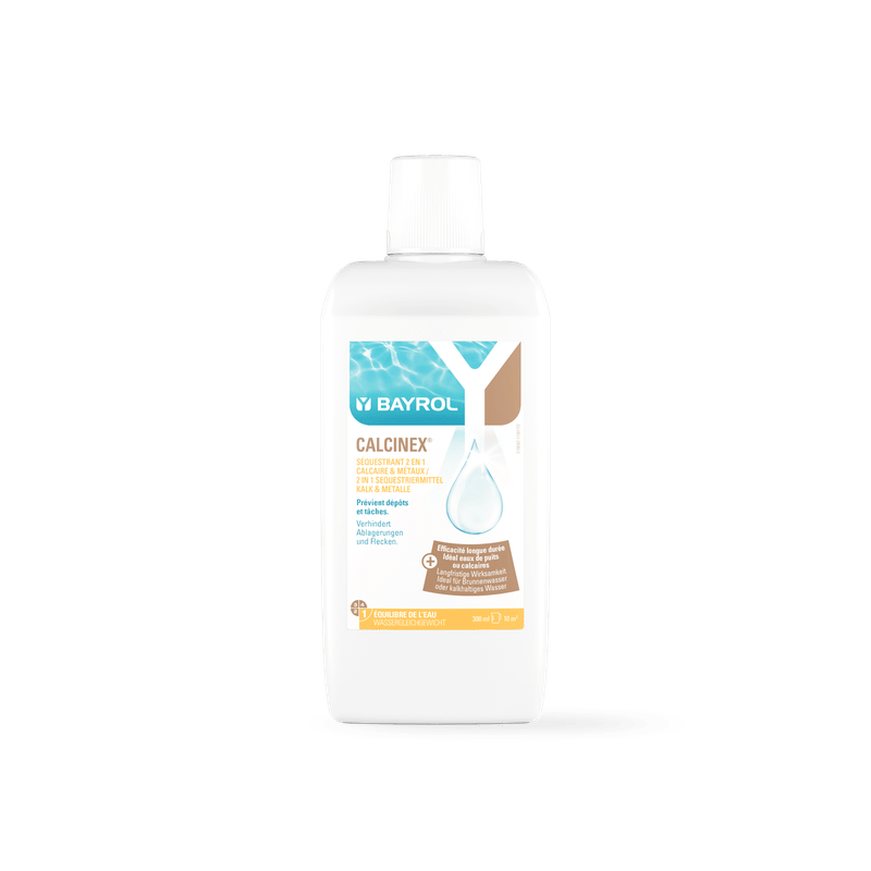 BAYROL Calcinex® 1 L«Bestseller til forebyggelse af kalk- og metalaflejringer | Flaske (1 l) 