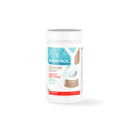 BAYROL Chlorilong® CLASSIC langsomt opløselige klortabletter til pools