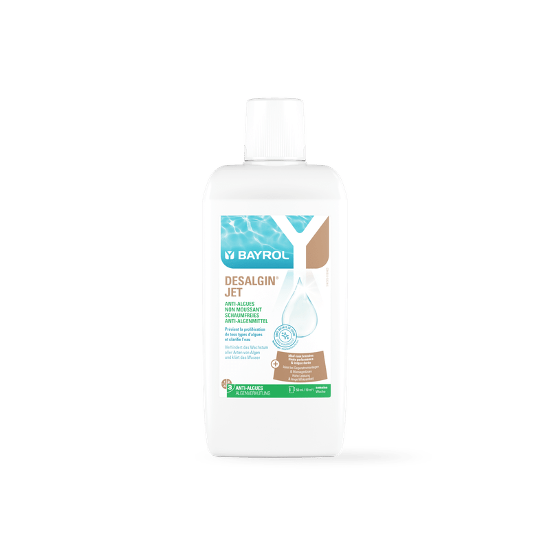 BAYROL Desalgin® JET Pålideligt algedræbende koncentrat mod alle typer alger