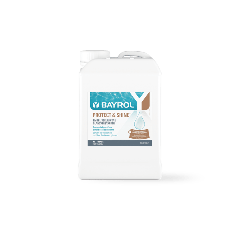 BAYROL Protect & Shine 2 L Beskytter vandlinjen mod snavsaflejringer
