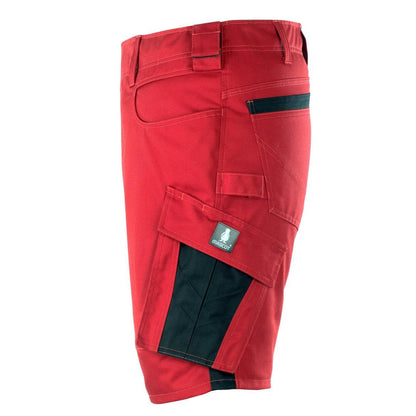 MASCOT® Stuttgart shorts, rød/sort