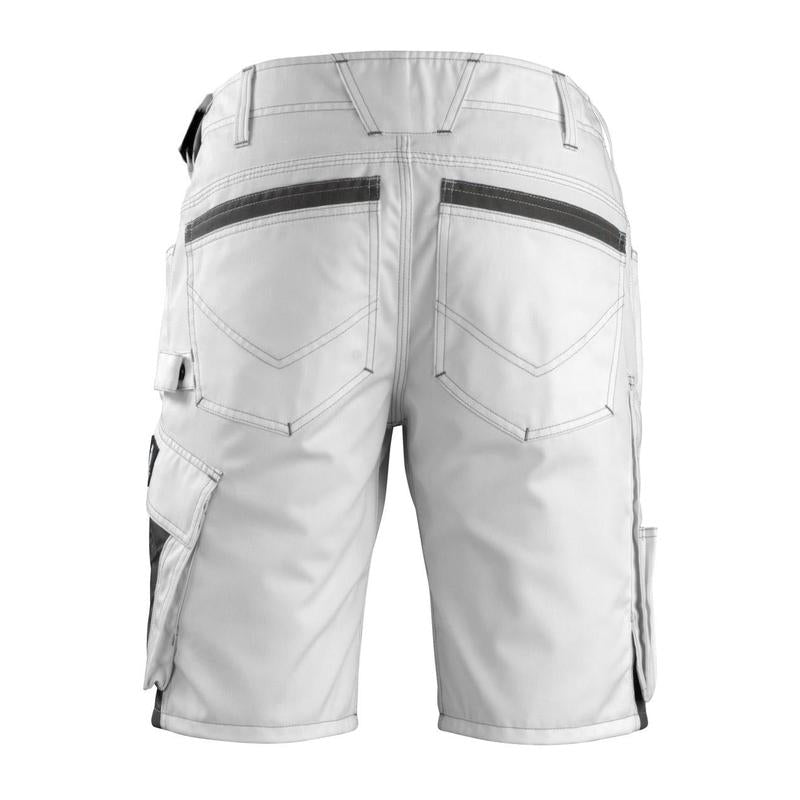 MASCOT® Stuttgart shorts, hvid/mørk antracit