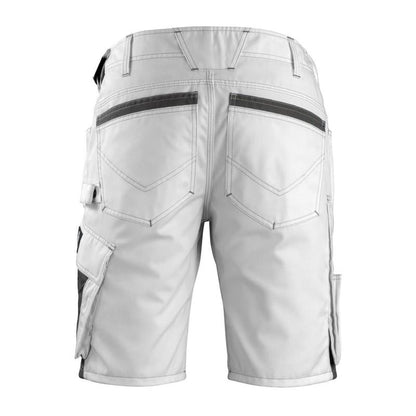 MASCOT® Stuttgart shorts, hvid/mørk antracit