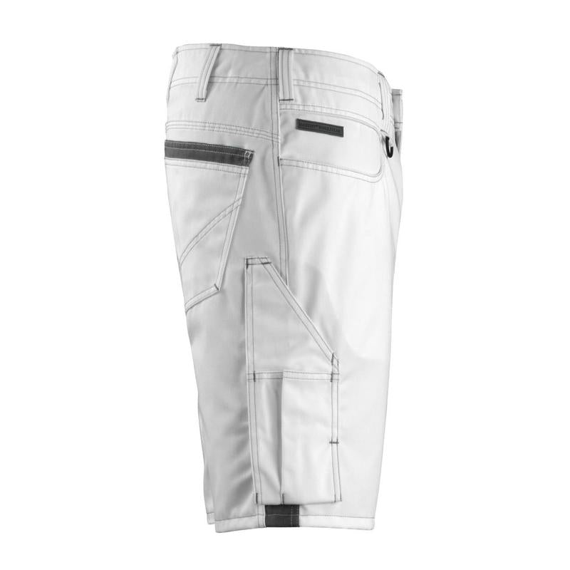 MASCOT® Stuttgart shorts, hvid/mørk antracit