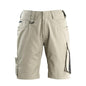 MASCOT® Stuttgart shorts, lys kaki/sort