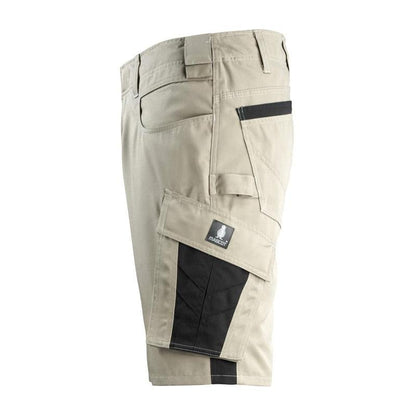 MASCOT® Stuttgart shorts, lys kaki/sort