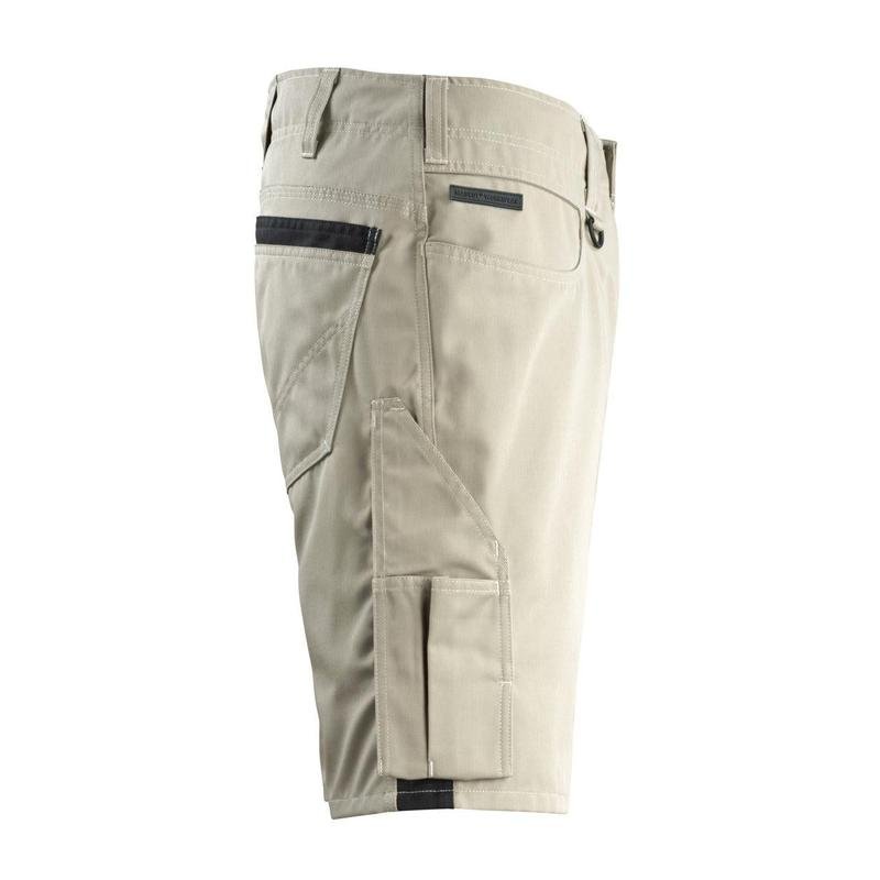 MASCOT® Stuttgart shorts, lys kaki/sort