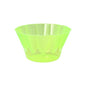 Starpak 66 is- og dessertskåle er gennemsigtige, lysegrønne plastskåle (300 ml, Ø 11 cm, 6,5 cm), ideelle til desserter og is; her afbildet mod en enkel hvid baggrund. (66 stykker).