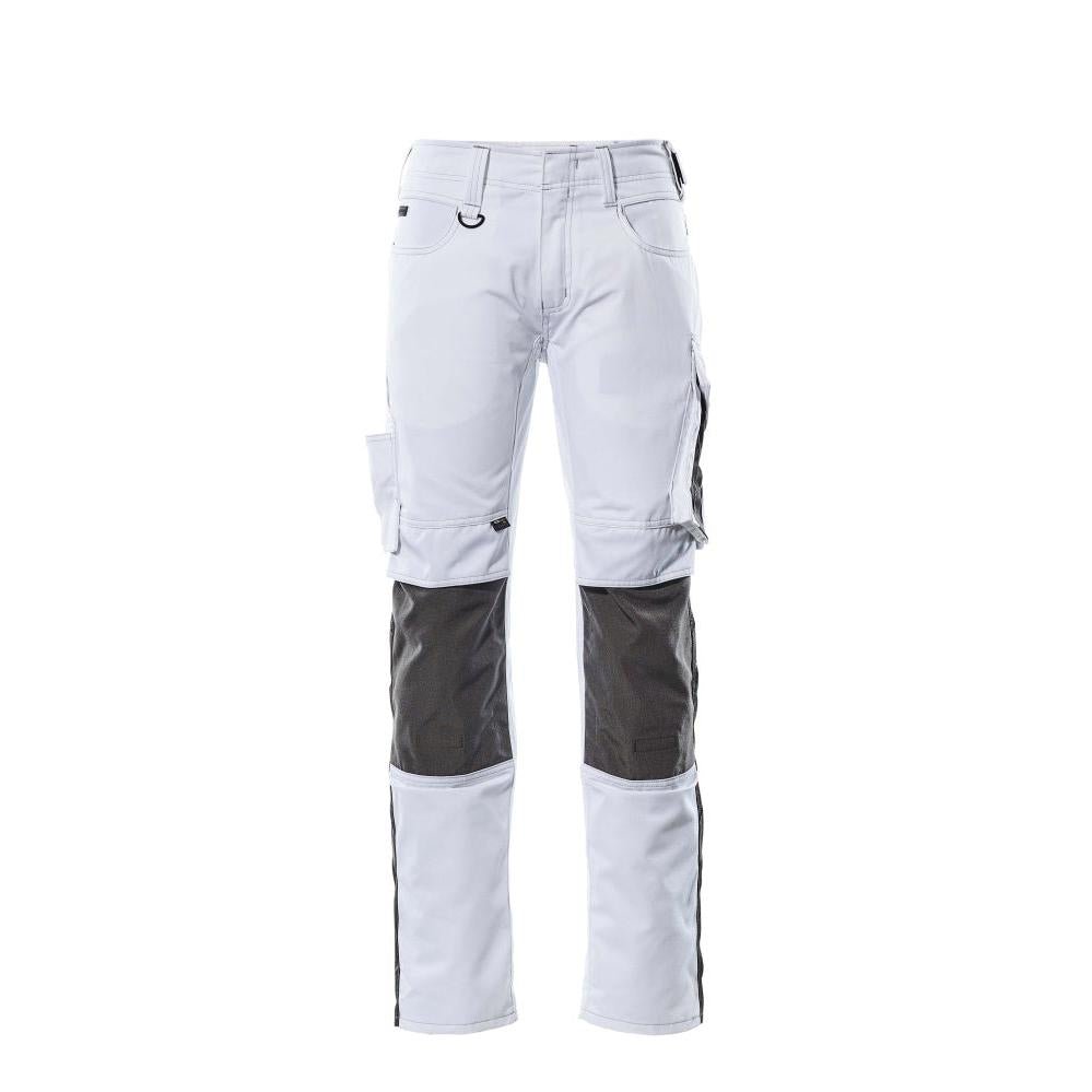 MASCOT® Mannheim bukser, hvid/mørk antracit