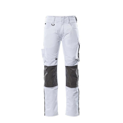 MASCOT® Mannheim bukser, hvid/mørk antracit