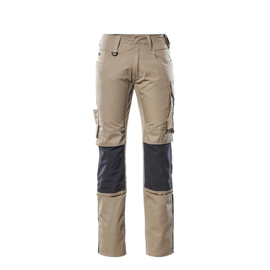 MASCOT® Mannheim bukser, lys kaki/sort