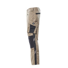 MASCOT® Mannheim bukser, lys kaki/sort