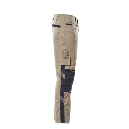 MASCOT® Mannheim bukser, lys kaki/sort