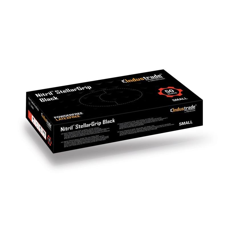 Nitril StellarGrip sort (50 stk.)