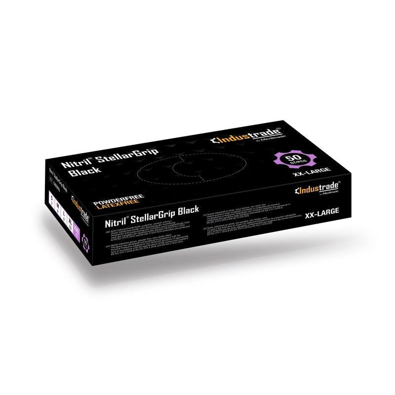 Nitril StellarGrip sort (50 stk.)