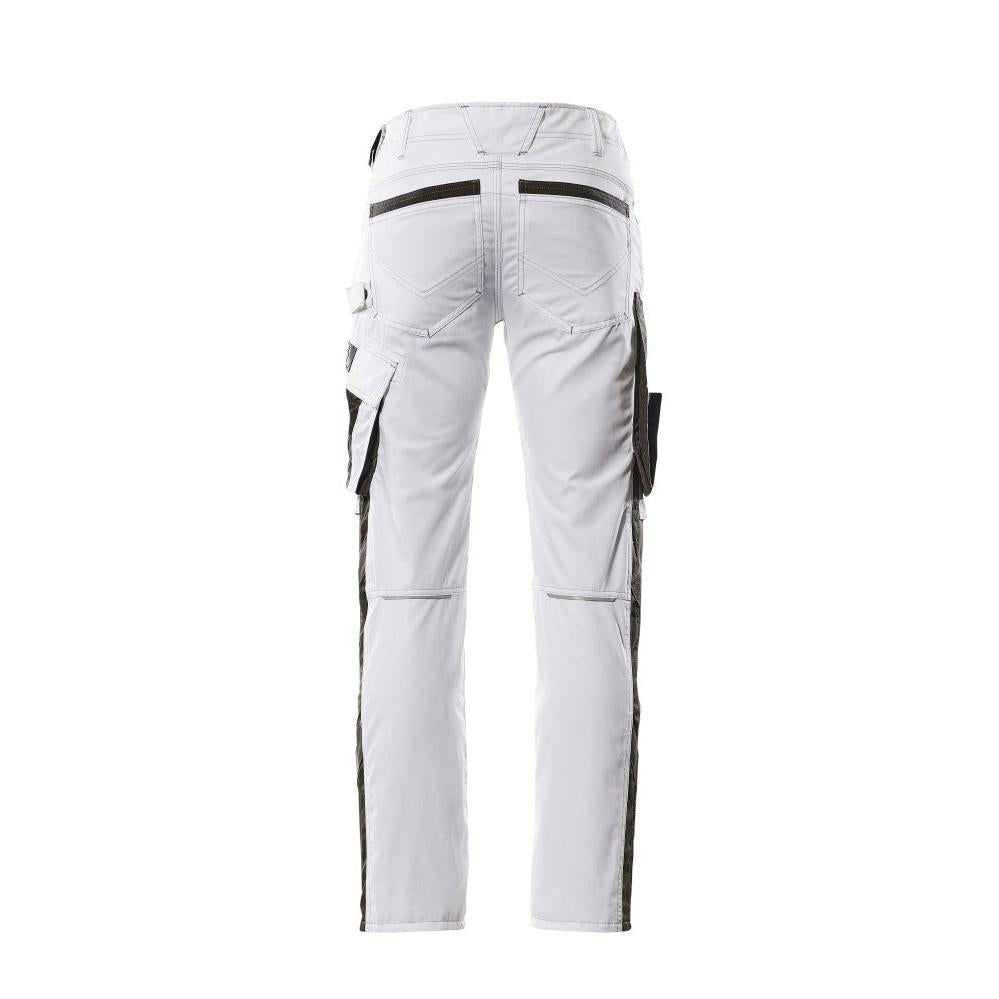 MASCOT® Lemberg bukser, hvid/mørk antracit