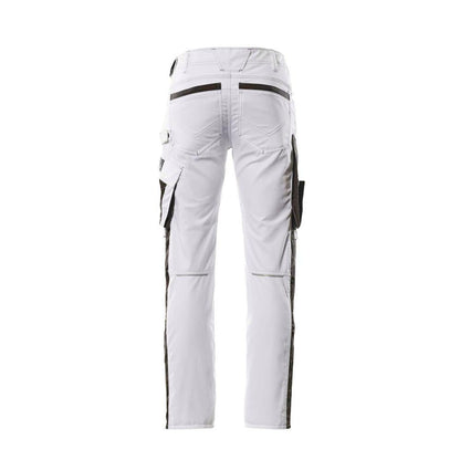 MASCOT® Lemberg bukser, hvid/mørk antracit