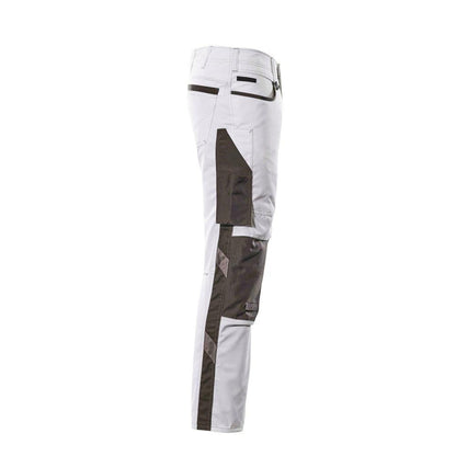 MASCOT® Lemberg bukser, hvid/mørk antracit