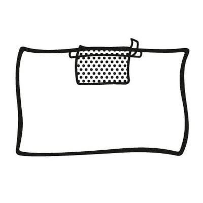Foliodrape Protect P45 drapere* selvklæbende | Pakke (45 stk.)