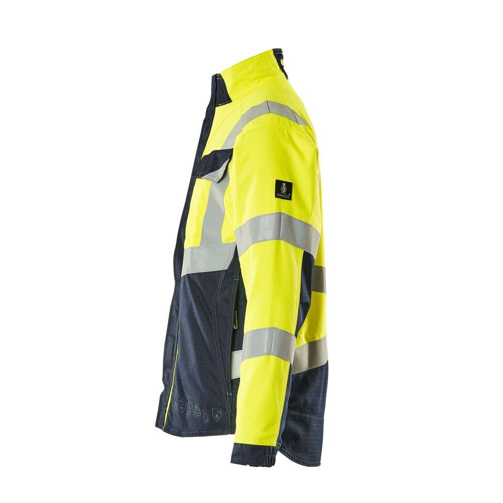 MASCOT® Biel Multisafe arbejdsjakke, hi-vis gul/sort-blå