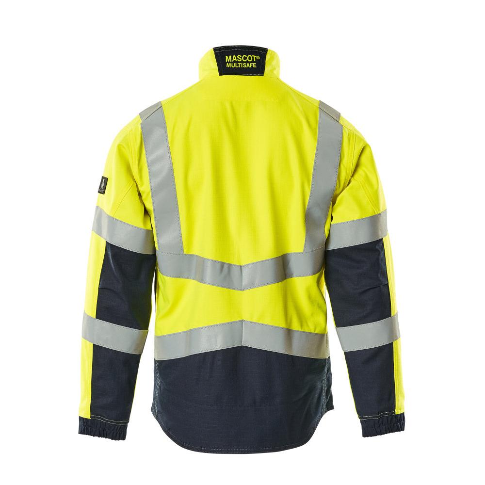 MASCOT® Biel Multisafe arbejdsjakke, hi-vis gul/sort-blå