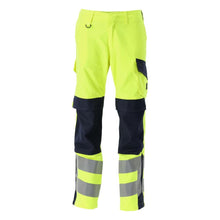 MASCOT® Arbon bukser Multisafe, hi-vis gul/sort-blå