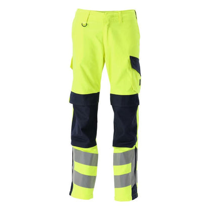 MASCOT® Arbon bukser Multisafe, hi-vis gul/sort-blå
