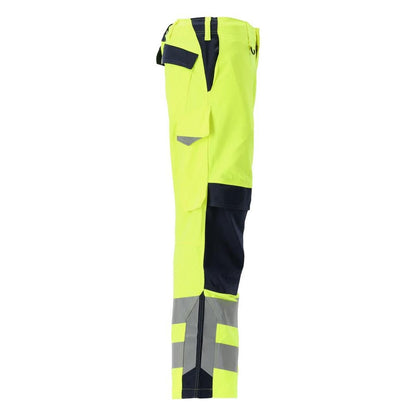 MASCOT® Arbon bukser Multisafe, hi-vis gul/sort-blå