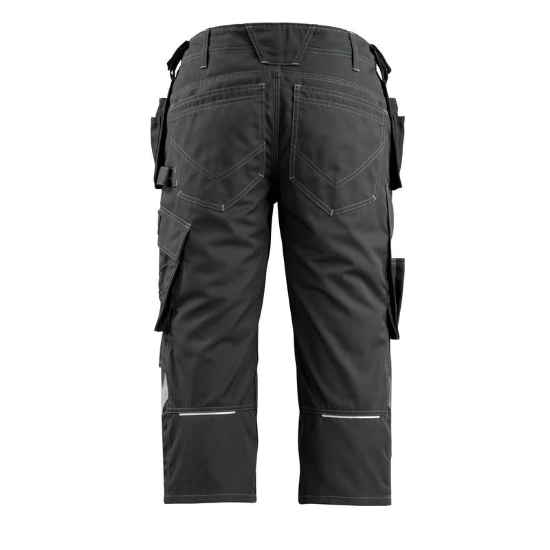 MASCOT® Lindau håndværker trekvartbukser, sorte