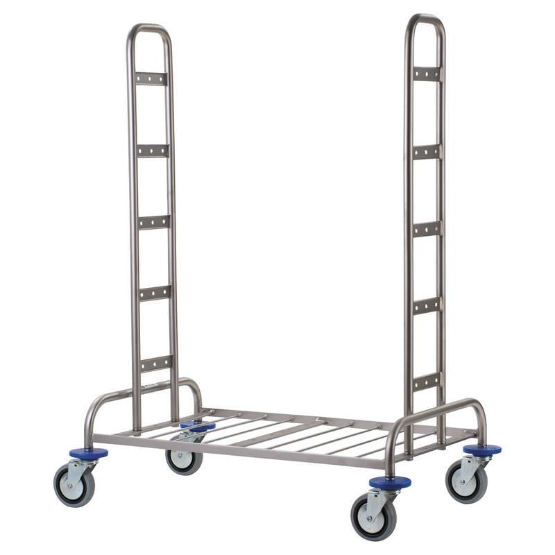 VERMOP bundramme II, rustfrit stål, 56 x 52 x 105 cm