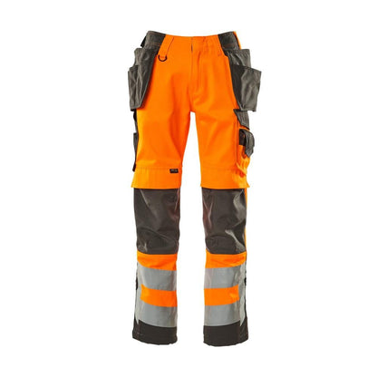 MASCOT® Wigan håndværkerbukser, hi-vis orange/mørk antracit