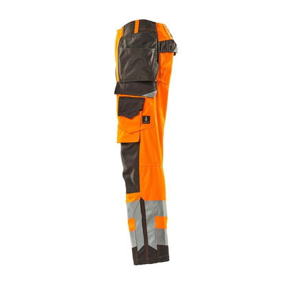 MASCOT® Wigan håndværkerbukser, hi-vis orange/mørk antracit