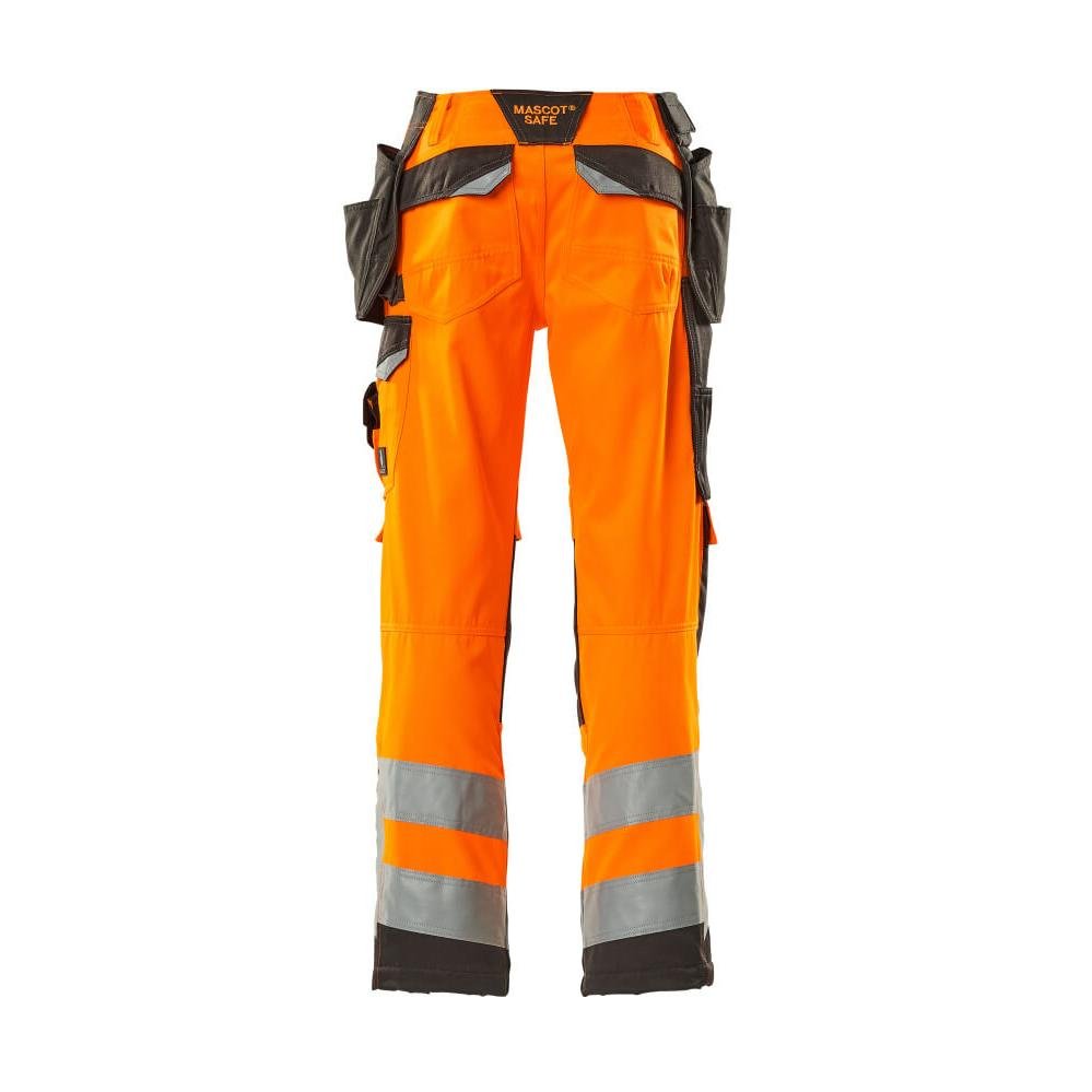 MASCOT® Wigan håndværkerbukser, hi-vis orange/mørk antracit