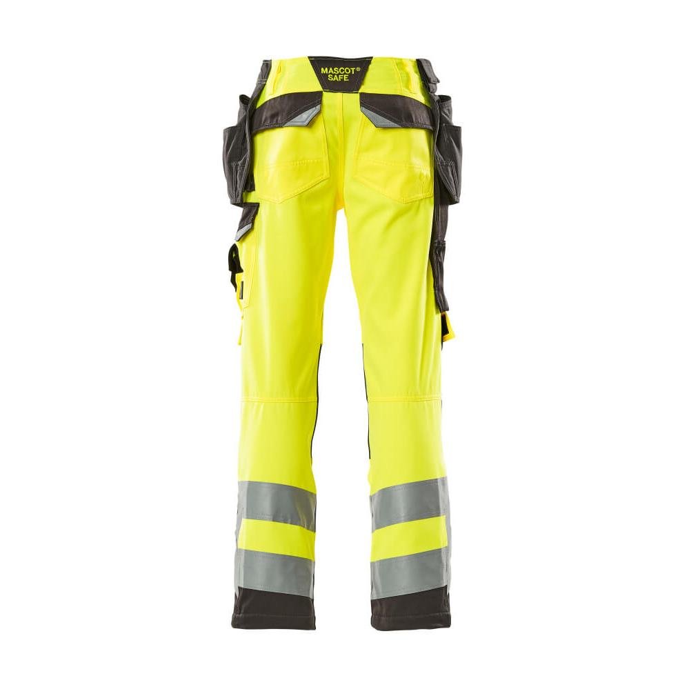 MASCOT® Wigan håndværkerbukser, hi-vis gul/mørk antracit