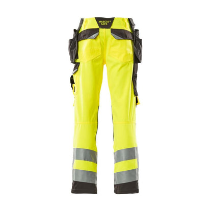 MASCOT® Wigan håndværkerbukser, hi-vis gul/mørk antracit