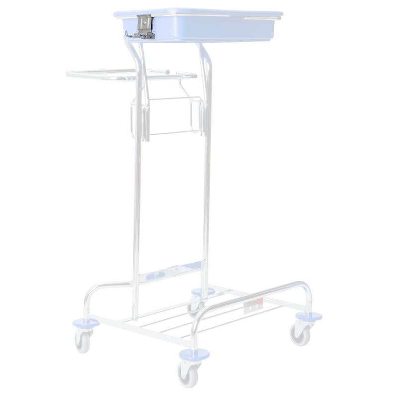 VERMOP holder med 2 kroge, rustfrit stål, 6 x 7 x 7 cm