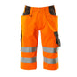 MASCOT® Luton trekvartlange bukser, hi-vis orange/mørk antracit