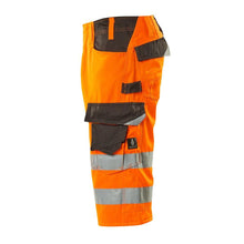 MASCOT® Luton trekvartlange bukser, hi-vis orange/mørk antracit