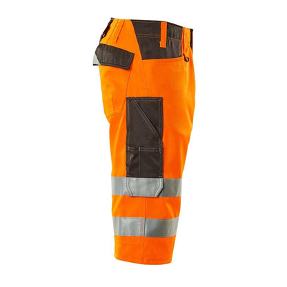 MASCOT® Luton trekvartlange bukser, hi-vis orange/mørk antracit
