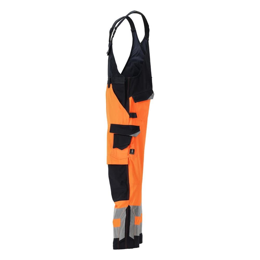 MASCOT® Newcastle buksebukser, hi-vis orange/sort-blå