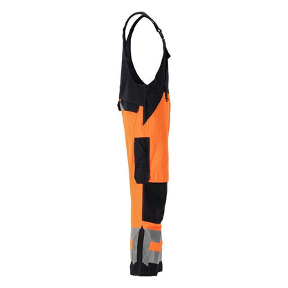 MASCOT® Newcastle buksebukser, hi-vis orange/sort-blå