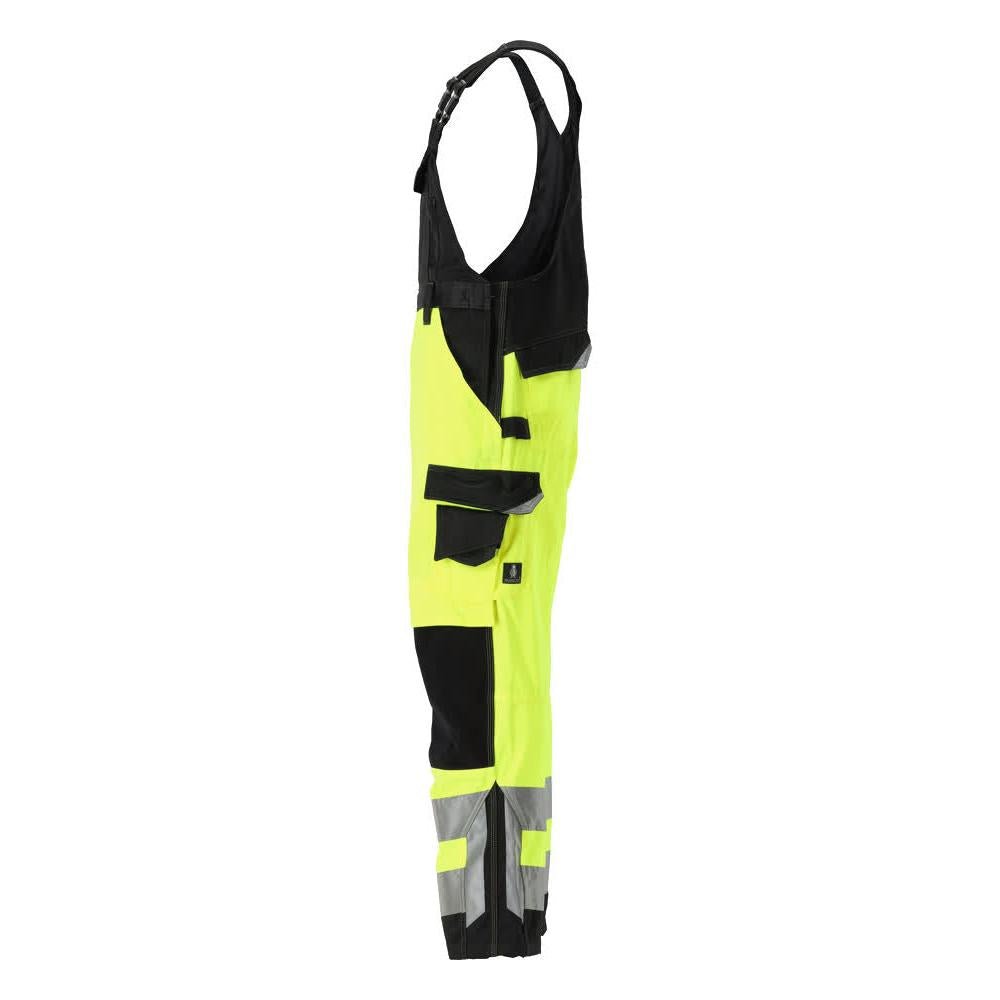 MASCOT® Newcastle buksebukser, hi-vis gul/sort